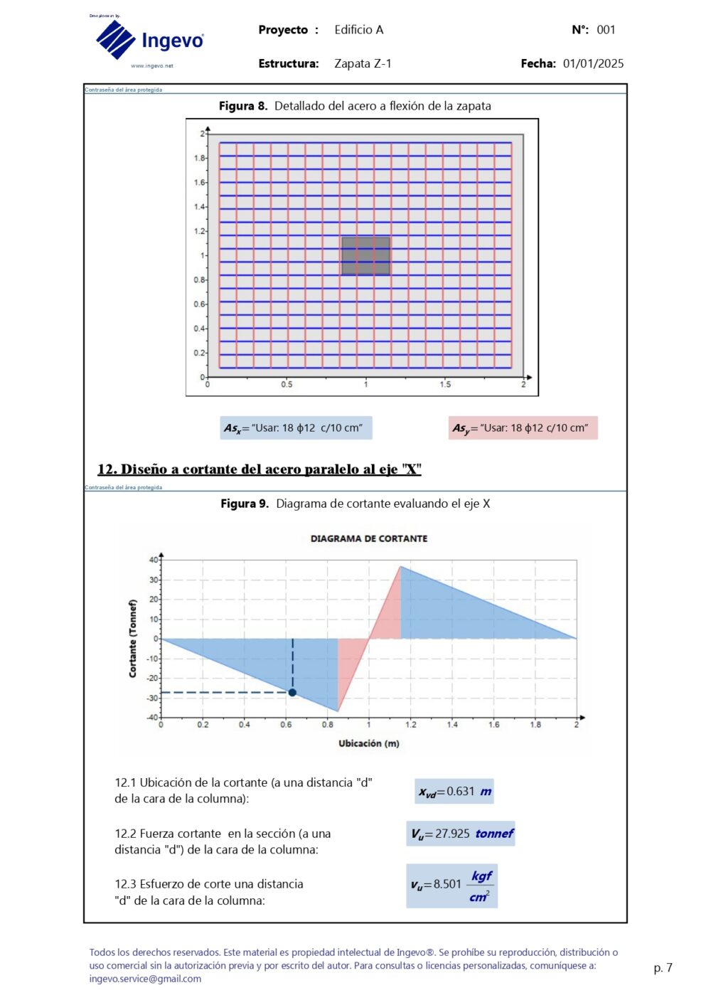 Plantilla Mathcad de diseño de zapatas aisladas de hormigón armado - ACI 318-19 - Image 9