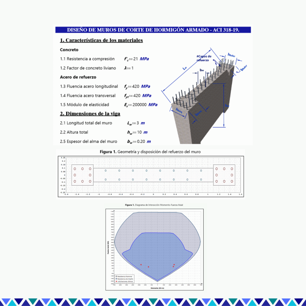 Pack plantillas Mathcad de diseño estructural de hormigón armado - ACI 318-19 - Image 4