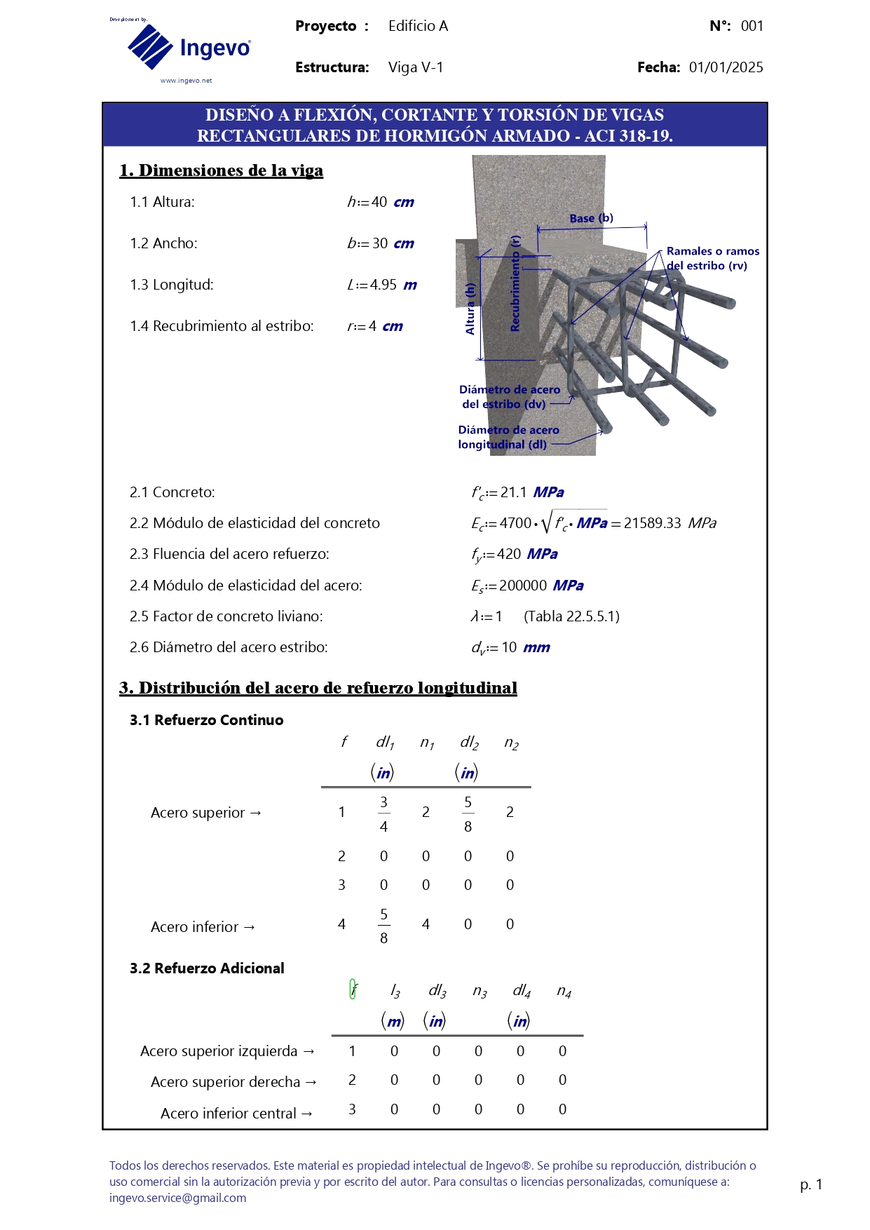 Plantilla Mathcad de diseño de vigas doblemente reforzadas de hormigón armado - ACI 318-19 - Image 3