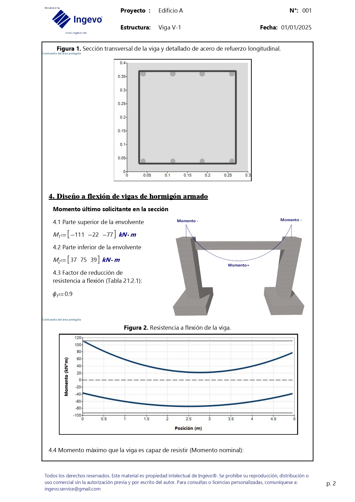 Plantilla Mathcad de diseño de vigas doblemente reforzadas de hormigón armado - ACI 318-19 - Image 4