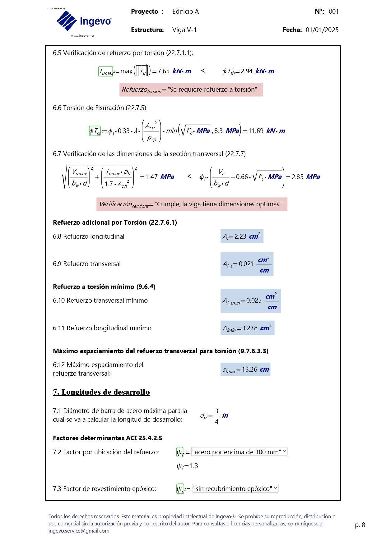 Plantilla Mathcad de diseño de vigas doblemente reforzadas de hormigón armado - ACI 318-19 - Image 10