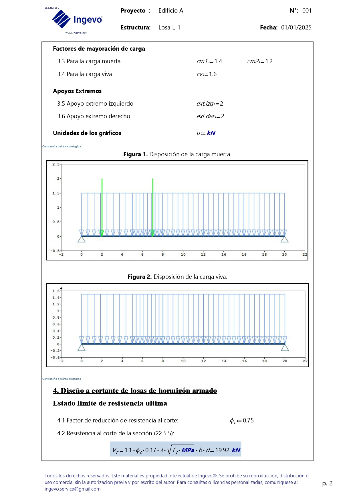 Plantilla Mathcad de diseño de losas aligeradas en una dirección de hormigón armado - ACI 318-19 - Image 4