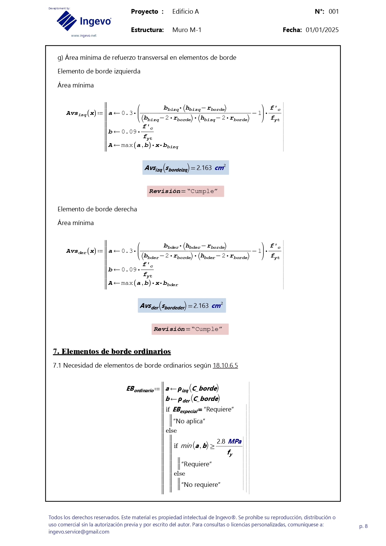 Plantilla Mathcad de diseño de muros estructurales (corte) de hormigón armado - ACI 318-19 - Image 10